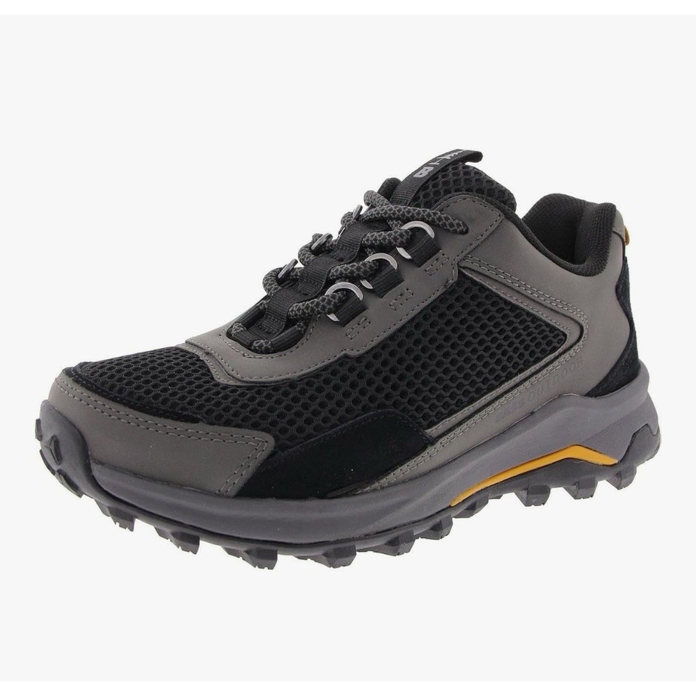 BASS OUTDOOR Women's Trek Mesh Hiker Hiking Shoe Water Repellent Size 7.5 Black